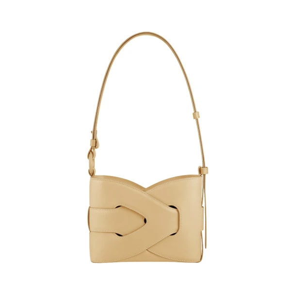 Polène Nodde in Oat Nodde in Oat - Shoulder & Crossbody Bags - Parisian Luxury Leather Bag at Luxury Shoes 