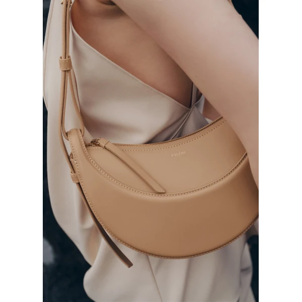 Polène Numéro Dix in Beige Numéro Dix in Beige - Shoulder & Crossbody Bags - Parisian Luxury Leather Bag at Luxury Shoes 