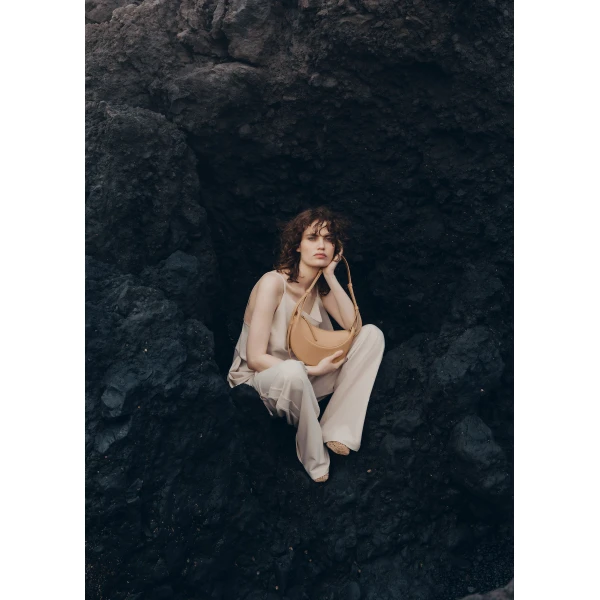 Polène Numéro Dix in Beige Numéro Dix in Beige - Shoulder & Crossbody Bags - Parisian Luxury Leather Bag at Luxury Shoes 