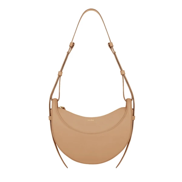 Polène Numéro Dix in Beige Numéro Dix in Beige - Shoulder & Crossbody Bags - Parisian Luxury Leather Bag at Luxury Shoes 