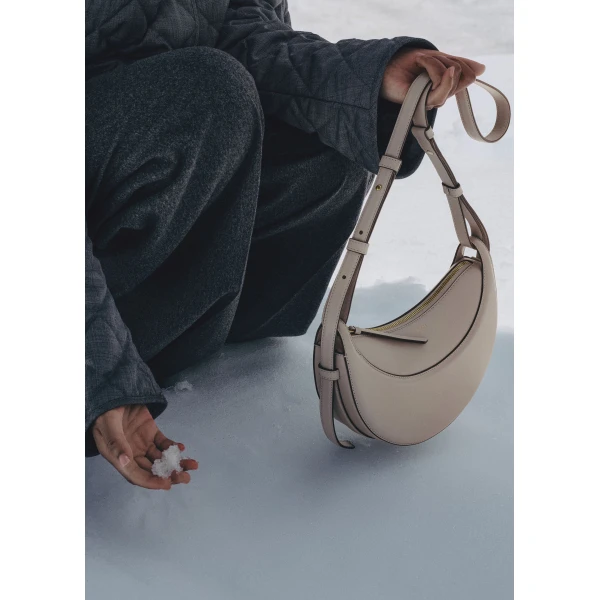 Polène Numéro Dix in Mist Numéro Dix in Mist - Shoulder & Crossbody Bags - Parisian Luxury Leather Bag at Luxury Shoes 