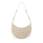 Polène Numéro Dix in Onda Ecru Numéro Dix in Onda Ecru - Shoulder & Crossbody Bags - Parisian Luxury Leather Bag at Luxury Shoes 