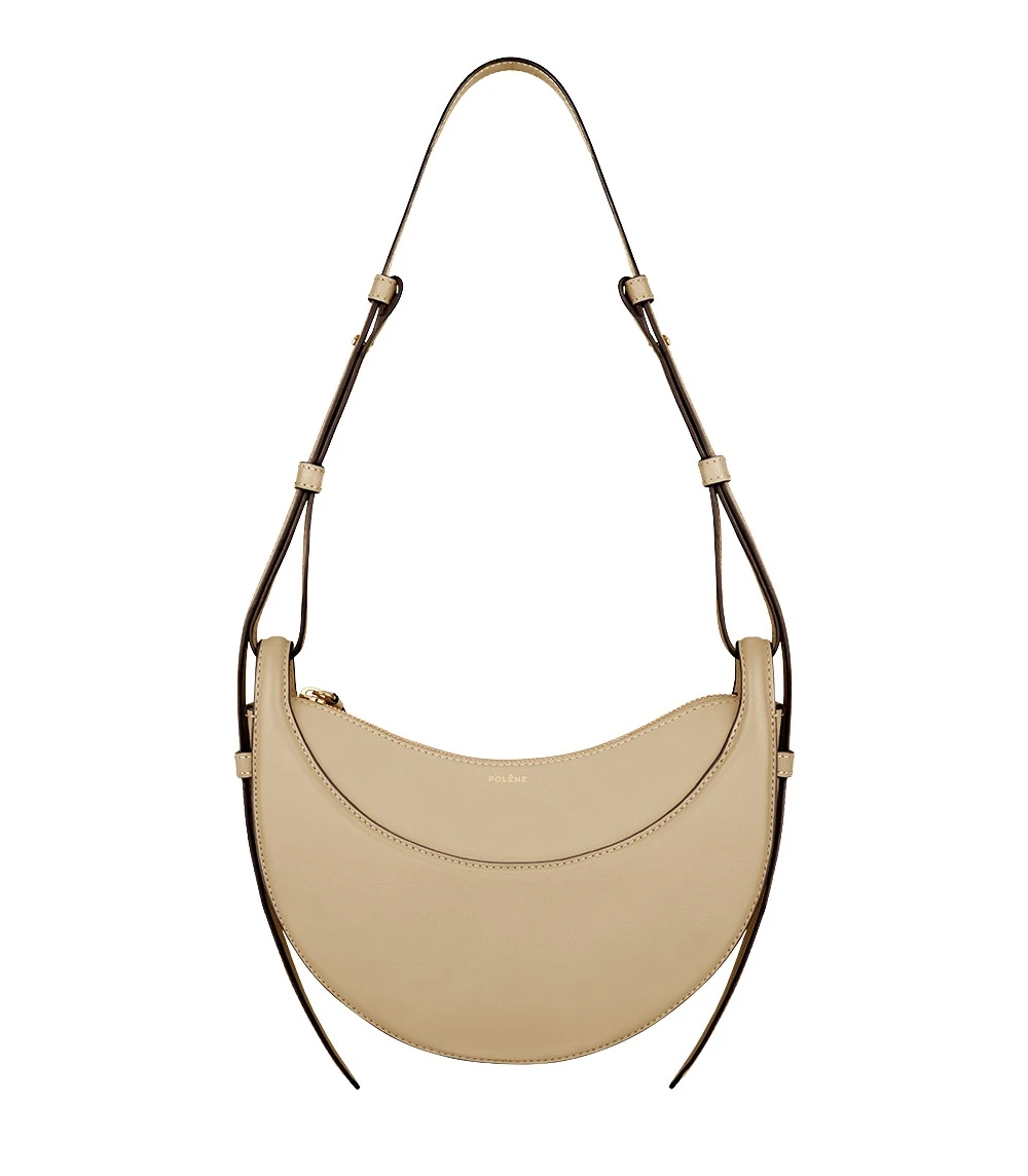 Beige-Numero-Dix-in-Sand-collection-coveti63094_nobg Polène Numéro Dix in Sand Numéro Dix in Sand - Shoulder & Crossbody Bags - Parisian Luxury Leather Bag at Luxury Shoes