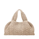 Polène Numéro Neuf Large in Ecru Numéro Neuf Large in Ecru - Shoulder & Crossbody Bags - Parisian Luxury Leather Bag at Luxury Shoes 