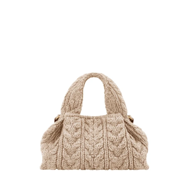 Polène Numéro Neuf Mini in Ecru Numéro Neuf Mini in Ecru - Mini Bags - Parisian Luxury Leather Bag at Luxury Shoes 