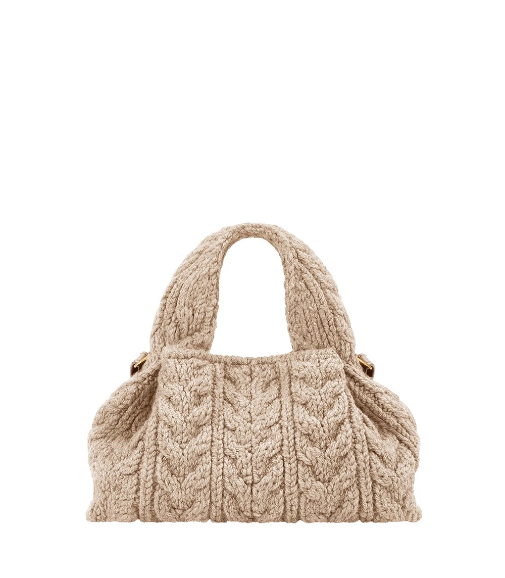 Beige-Numero-Neuf-Mini-in-Ecru-collection-coveti94293_nobg Polène Numéro Neuf Mini in Ecru Numéro Neuf Mini in Ecru - Mini Bags - Parisian Luxury Leather Bag at Luxury Shoes