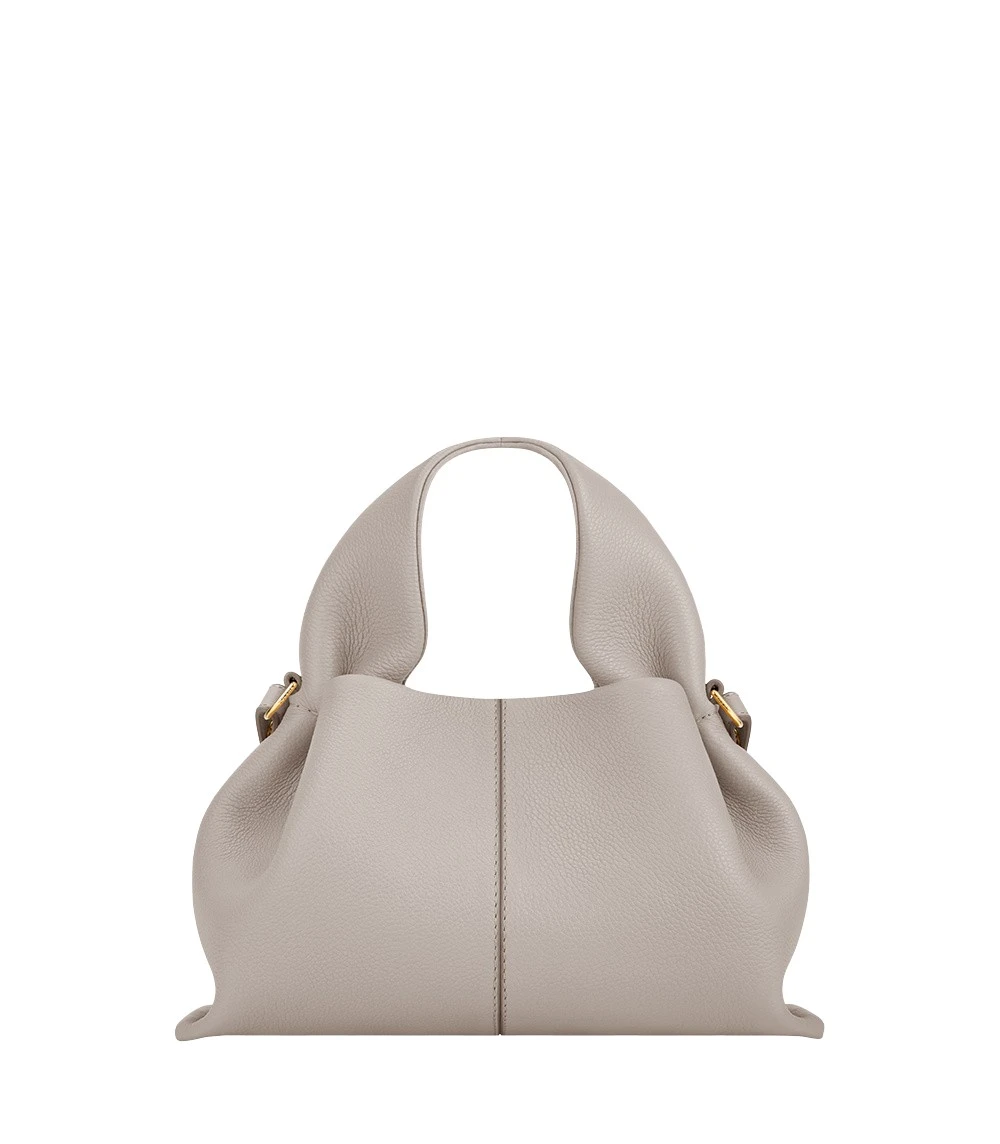 Beige-Numero-Neuf-Mini-in-Mist-collection-coveti40682_nobg Polène Numéro Neuf Mini in Mist Numéro Neuf Mini in Mist - Mini Bags - Parisian Luxury Leather Bag at Luxury Shoes