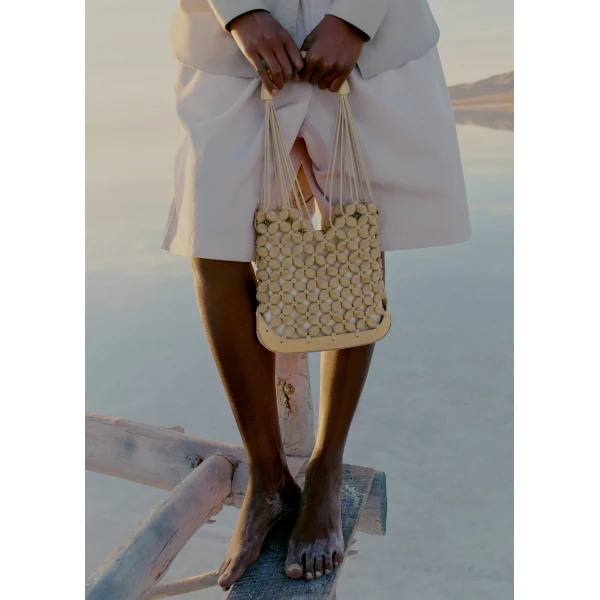 Polène Solé in Oat Solé in Oat - Shoulder & Crossbody Bags - Parisian Luxury Leather Bag at Luxury Shoes 