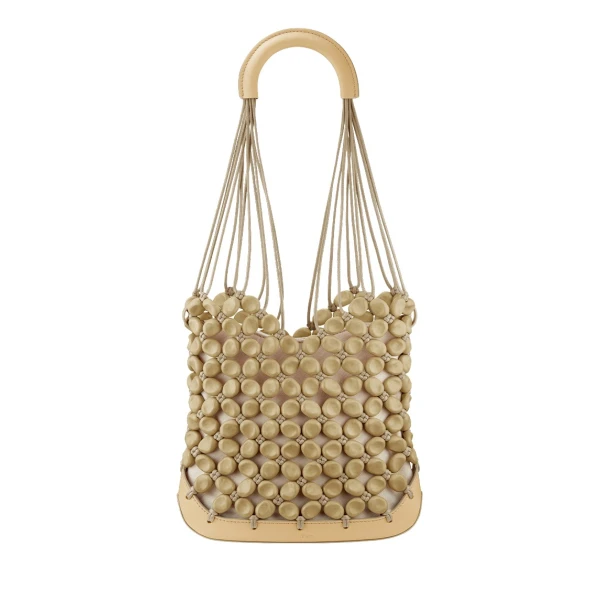 Polène Solé in Oat Solé in Oat - Shoulder & Crossbody Bags - Parisian Luxury Leather Bag at Luxury Shoes 