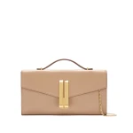 Beige-The-Vancouver-Clutch-in-Dark-Sand91854_nobg DeMellier Vancouver Clutch bag