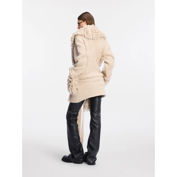 Attico beige coat