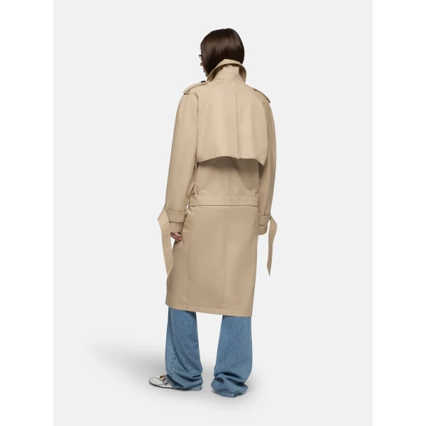 Attico beige coat