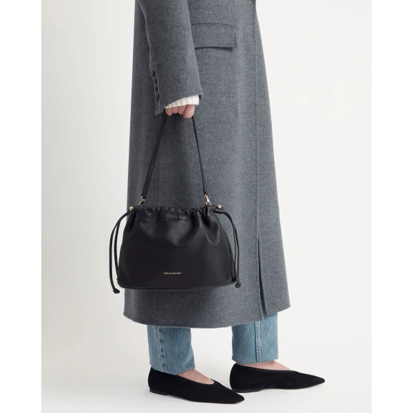 Strathberry Charlotte Midi Drawstring bucket bag