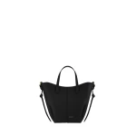 Polène Cyme Tote Nano in Black Cyme Tote Nano in Black - Mini Bags - Parisian Luxury Leather Bag at Luxury Shoes 