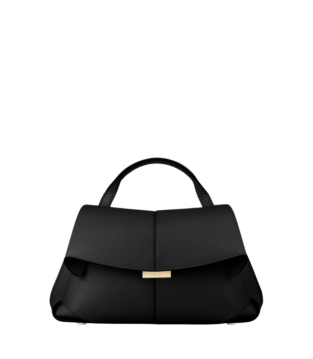 Black-Mokki-Mini-in-Black-collection-coveti56874_nobg Polène Mokki Mini in Black Mokki Mini in Black - Mini Bags - Parisian Luxury Leather Bag at Luxury Shoes