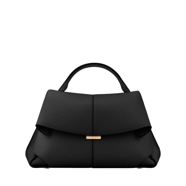 Polène Mokki in Black Mokki in Black - Shoulder & Crossbody Bags - Parisian Luxury Leather Bag at Luxury Shoes 