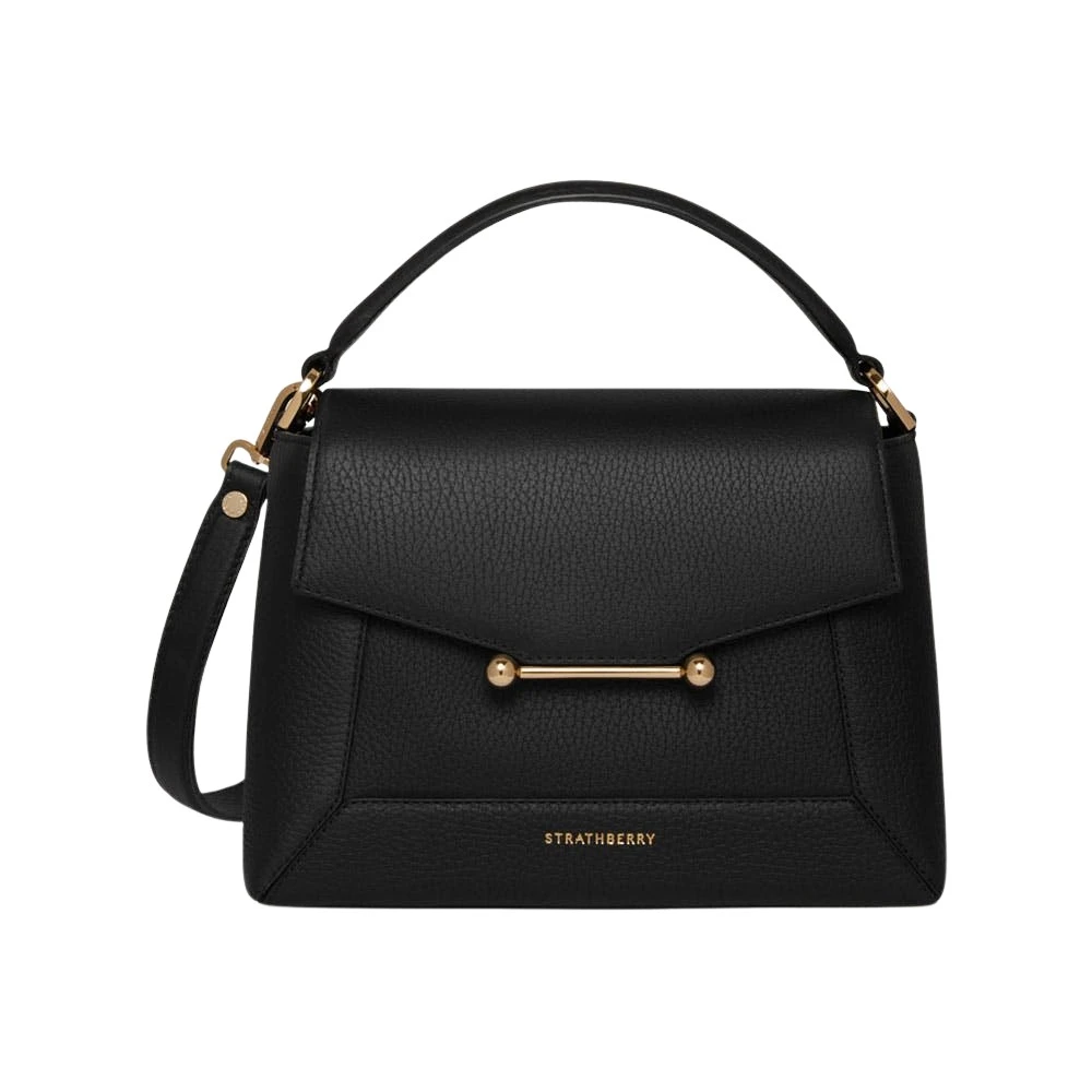 Black-Mosaic-Bag-in-Black87920_nobg Strathberry Mosaic Bag tote
