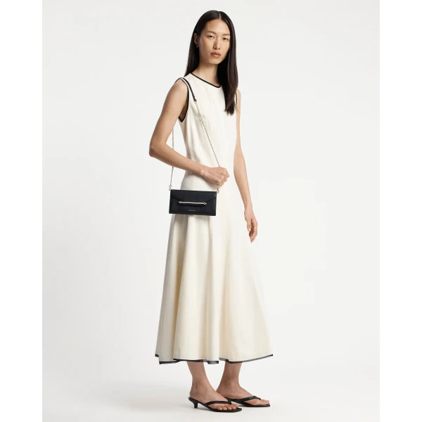 Strathberry Multrees Chain Wallet clutch bag