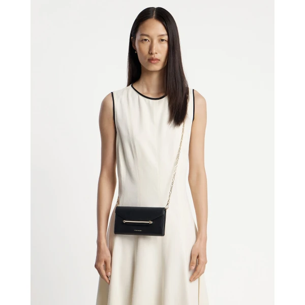 Strathberry Multrees Chain Wallet clutch bag