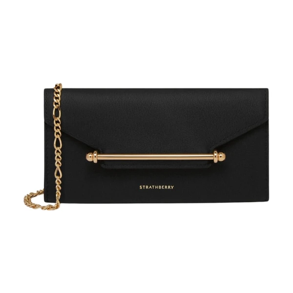 Strathberry Multrees Chain Wallet clutch bag