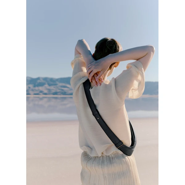 Polène Neyu in Black Neyu in Black - Shoulder & Crossbody Bags - Parisian Luxury Leather Bag at Luxury Shoes 