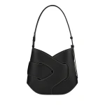 Polène Nodde Hobo in Black Nodde Hobo in Black - Shoulder & Crossbody Bags - Parisian Luxury Leather Bag at Luxury Shoes 