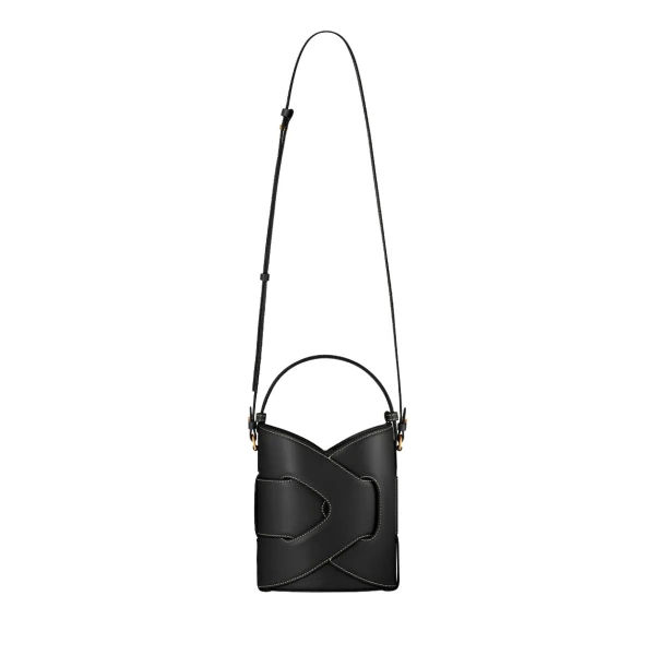 Polène Nodde Seau in Black Nodde Seau in Black - Bucket Bags - Parisian Luxury Leather Bag at Luxury Shoes 