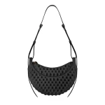 Polène Numéro Dix in Onda Black Numéro Dix in Onda Black - Shoulder & Crossbody Bags - Parisian Luxury Leather Bag at Luxury Shoes 