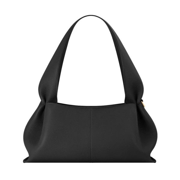 Polène Numéro Neuf East West in Black Numéro Neuf East West in Black - Shoulder & Crossbody Bags - Parisian Luxury Leather Bag at Luxury Shoes 