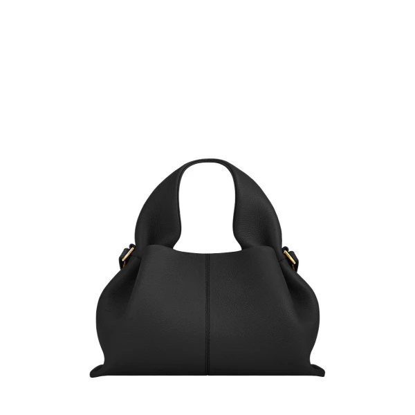 Polène Numéro Neuf Mini in Black Numéro Neuf Mini in Black - Mini Bags - Parisian Luxury Leather Bag at Luxury Shoes 