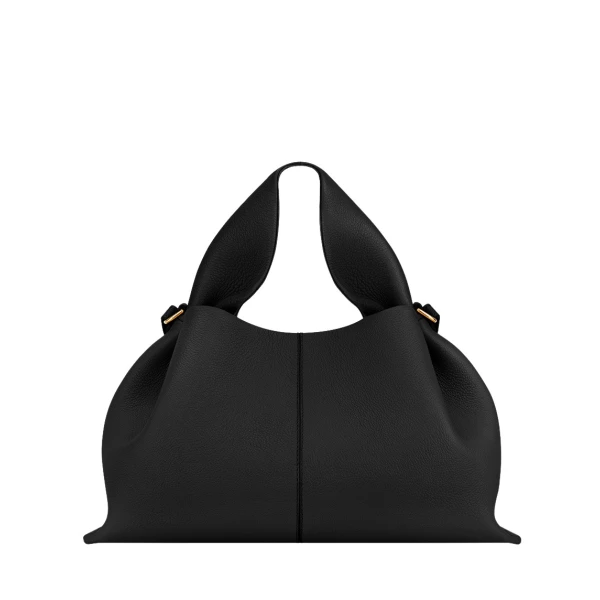 Polène Numéro Neuf in Black Numéro Neuf in Black - Shoulder & Crossbody Bags - Parisian Luxury Leather Bag at Luxury Shoes 