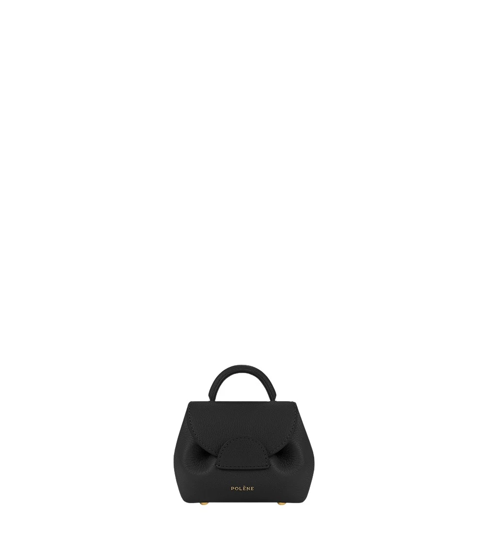Black-Numero-Un-Micro-in-Black-collection-coveti11581_nobg Polène Numéro Un Micro in Black Numéro Un Micro in Black - Mini Bags - Parisian Luxury Leather Bag at Luxury Shoes
