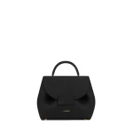 Polène Numéro Un Nano in Black Numéro Un Nano in Black - Mini Bags - Parisian Luxury Leather Bag at Luxury Shoes 
