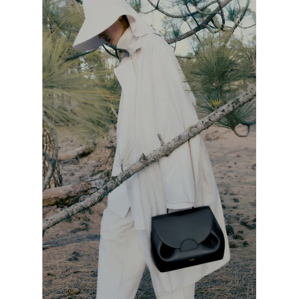 Polène Numéro Un in Black Numéro Un in Black - Totes & Top-Handle Bags - Parisian Luxury Leather Bag at Luxury Shoes 