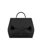 Polène Numéro Un in Black Numéro Un in Black - Totes & Top-Handle Bags - Parisian Luxury Leather Bag at Luxury Shoes 