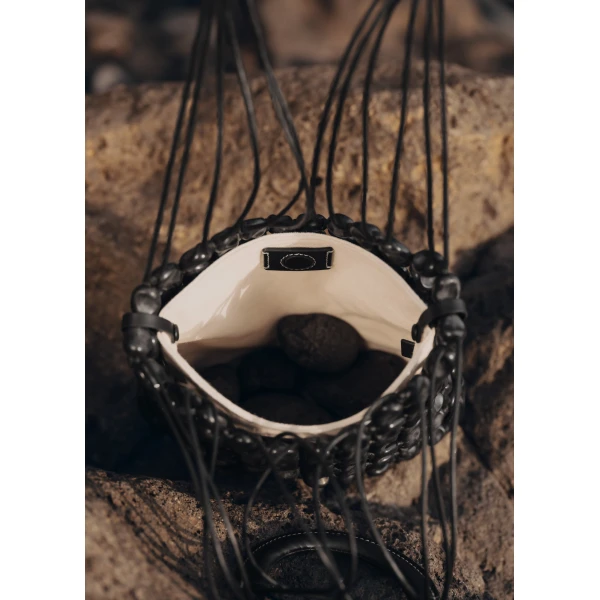 Polène Solé in Black Solé in Black - Shoulder & Crossbody Bags - Parisian Luxury Leather Bag at Luxury Shoes 