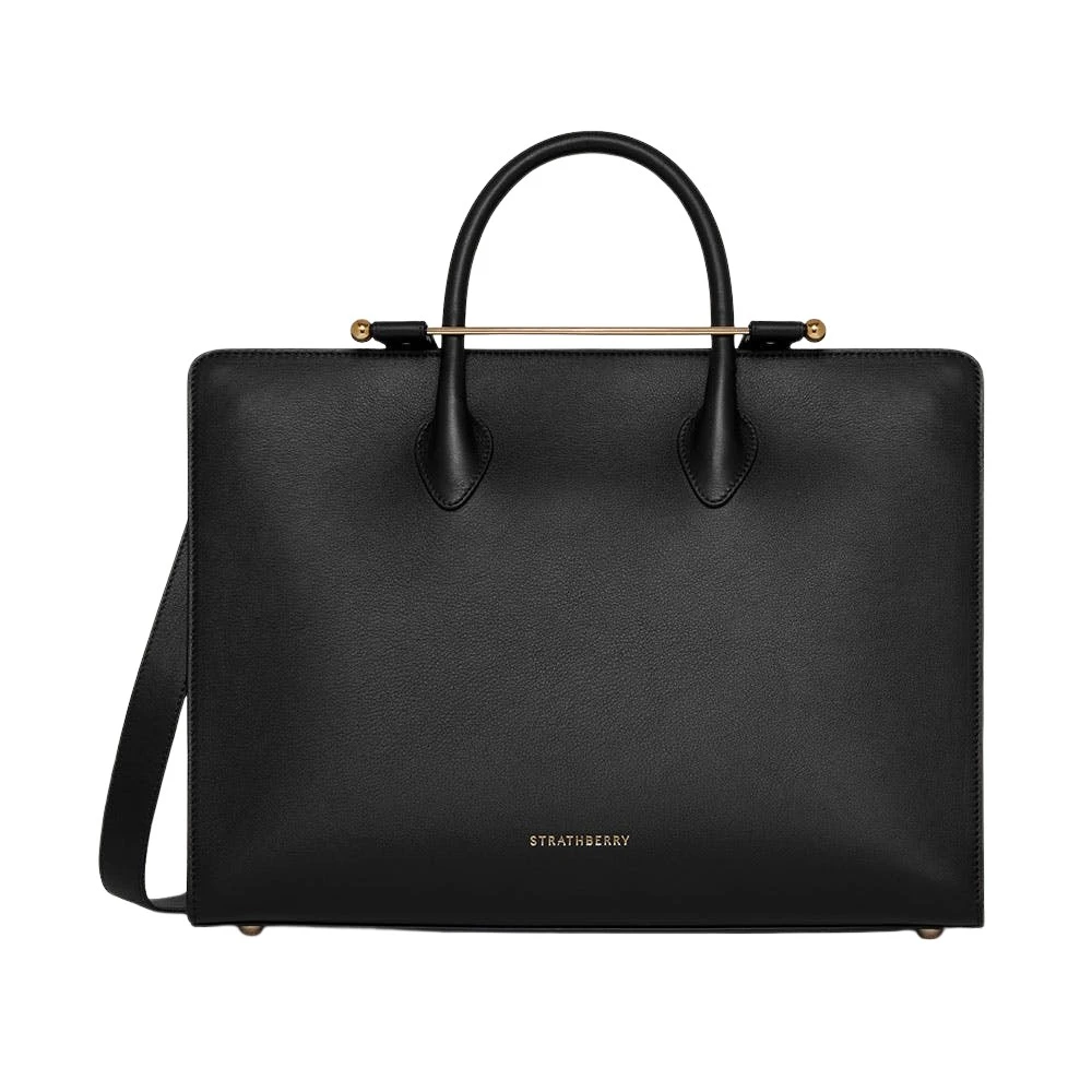 Black-Tote-in-Black74810_nobg Strathberry Tote bag