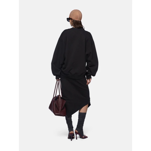Attico black fade and brown knitwear