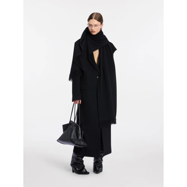 Attico black coat