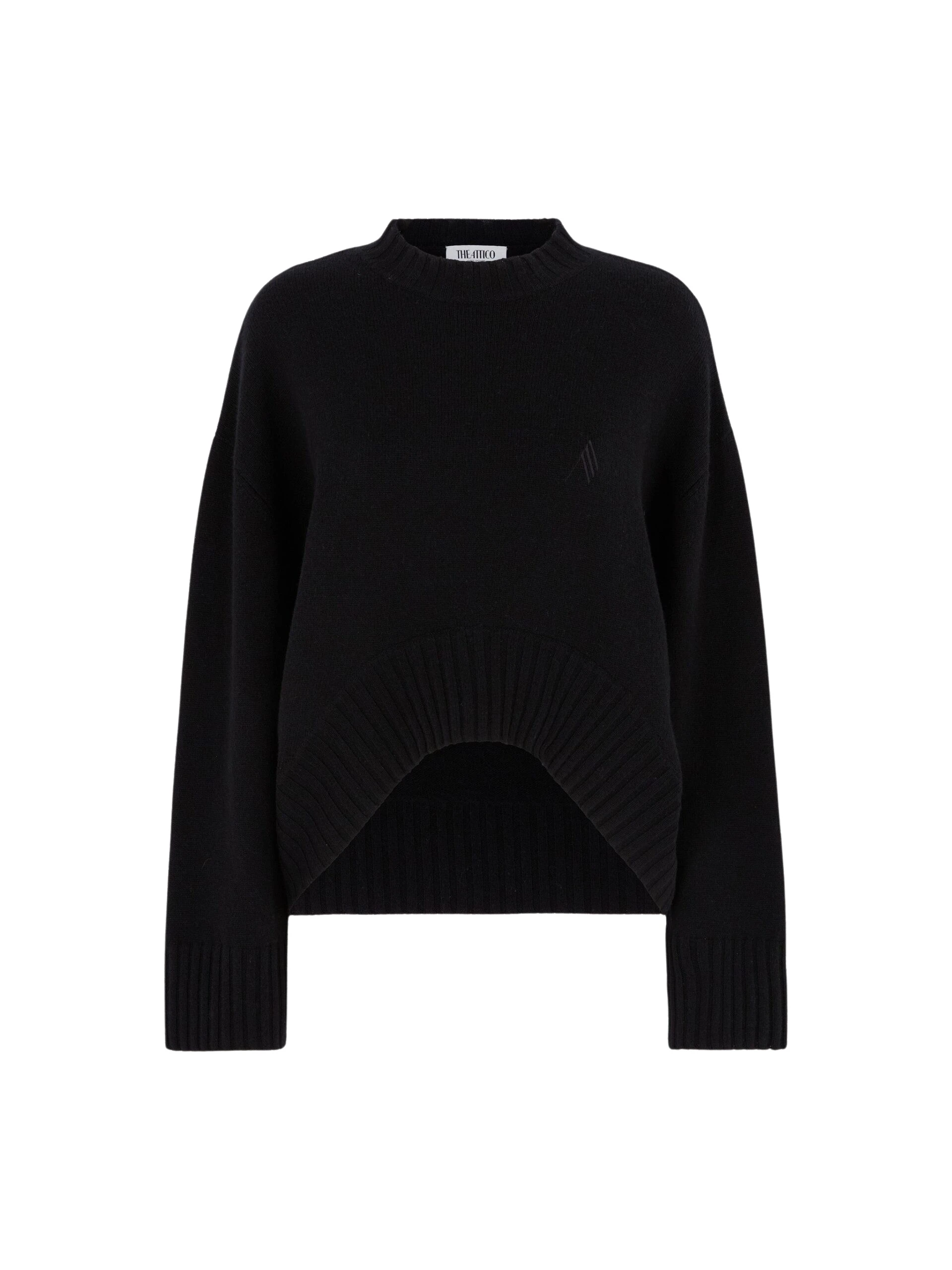 Black-sweater-The-Attico-Knitwear-scaled99703_nobg The Attico knitwear