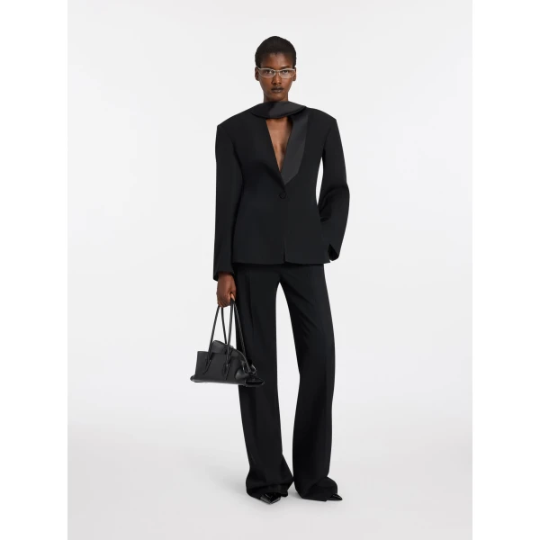 Black tuxedo jacket