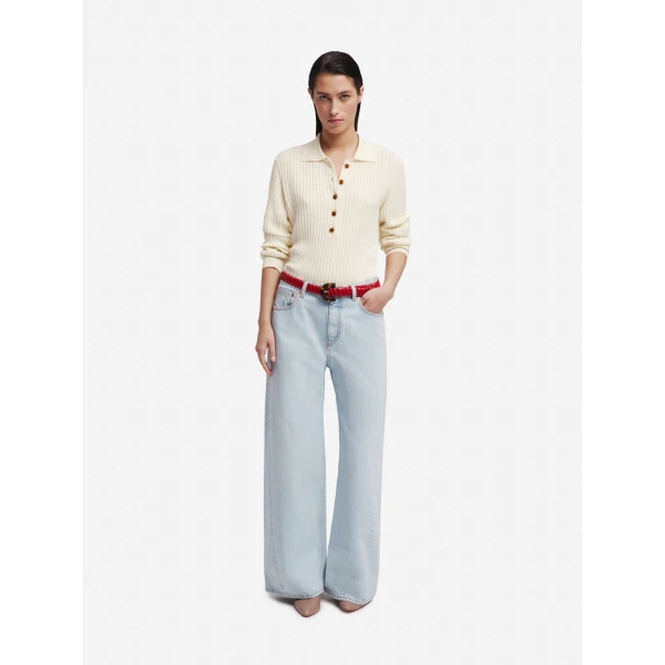 blazé milano alegria polo in cream