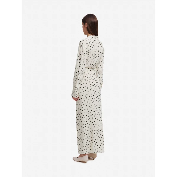 blazé milano anabas shirt in mariquita pois white