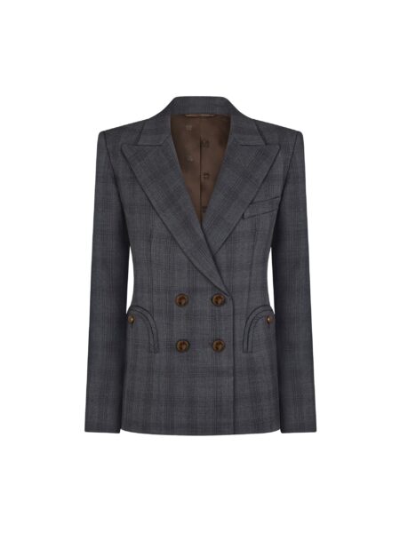 blazé milano charmer blazer in bravado grey