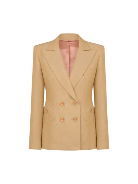 blazé milano charmer blazer in renegade sand