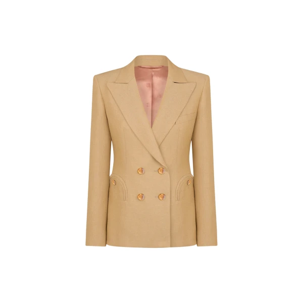 blazé milano charmer blazer in renegade sand