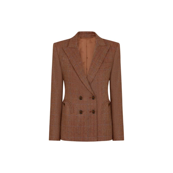 blazé milano charmer blazer in takanuya cherrywood