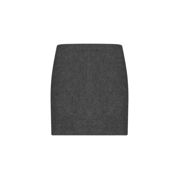 blazé milano coci mini skirt in jline black and white