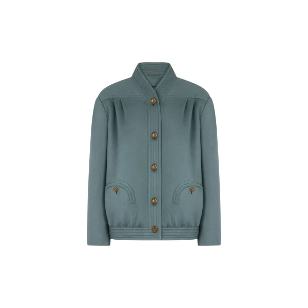 blazé milano coiba jacket in mystere aqua