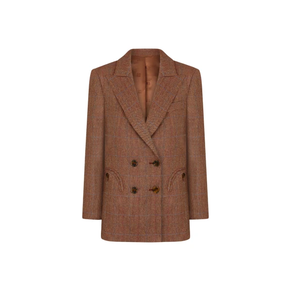 blazé milano everyday blazer in takanuya cherrywood
